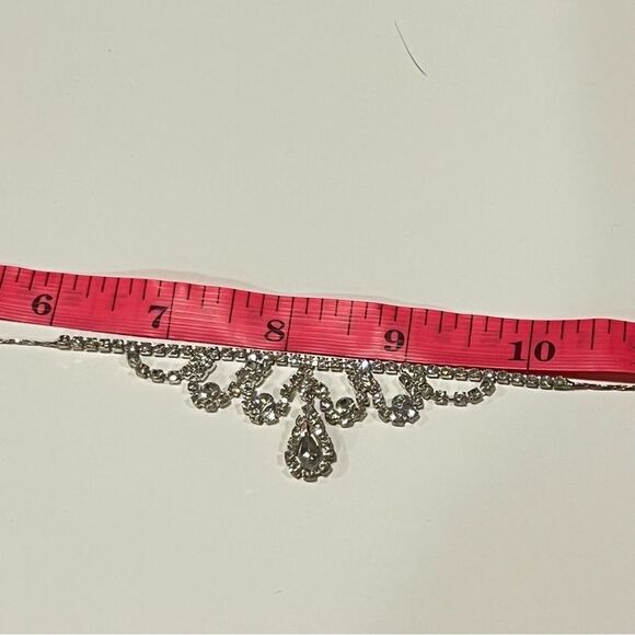 Crystal teardrop necklace - Picture 6 of 6